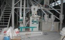 What is the engine performance of the 50 tons per day maize mill plant?