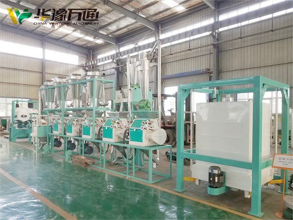 30ton per day maize milling machine