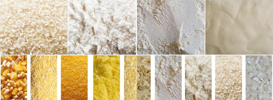 80-100TPD Corn Grits and Flour Production Line FINISHED PRODUCTS